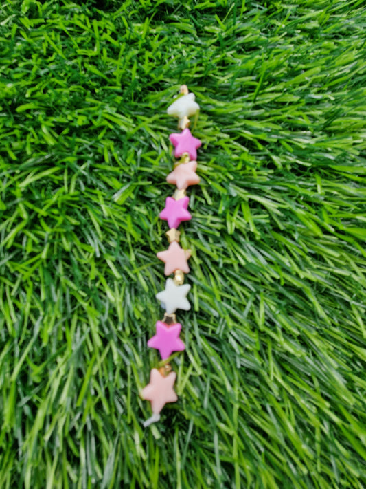 Pink Star Bookmark