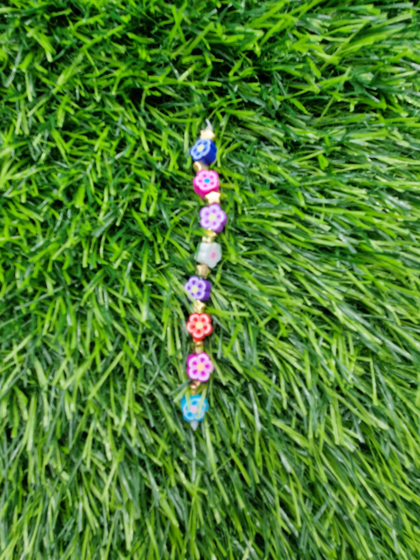 Multi-color Flowers Bookmark